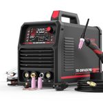YESWELDER 200A AC/DC Aluminum Tig Welder with Pulse, Digital Inverter Stick/TIG 110/220V Dual Voltage TIG Welding Machine TIG-200P ACDC