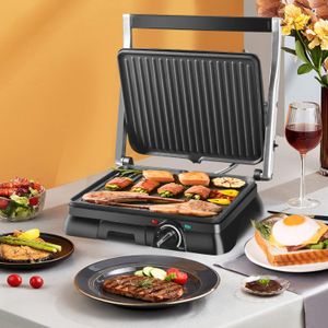 Aigostar 2000W Sandwich Toaster – Non-Stick, Compact Electric Grill