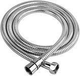 Shower Hose, 2 Meter/6.5 Ft/79 Inch Stainless Steel Replacement Shower Hose with Brass Fittings, Chrome Finish Extra Long Shower Head Hose