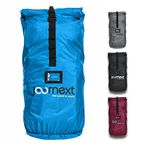 Journext 2 in 1 Backpack Protective Cover & Rain Cover/Flight Cover Backpack/Backpack Protective Cover Airplane, Train and Bus/Flight Bag/Backpack Cover/Backpack Protection, Pacific Blue, L (55-80L)