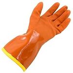 XL ORG Snow Gloves