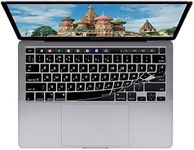 KB Covers Russian Keyboard Cover Compatible with 13” & 16” MacBook Pro w Magic Keyboard | Ultra Thin Dust Water Dirt Resistant Silicone Skins Overlay