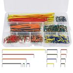 WANTOUTH 560 Pcs Jumper Wire Kit 14 Lengths Assorted Jumper Wire Preformed Breadboard Jumper Cable Solderless Jumper Wire Male to Male Jumper Wires with Storage Box for Prototyping Breadboard