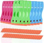 WORKPRO Plastic Razor Blade Scraper Kit, 12 Scrapers with 120 Blades