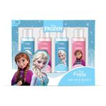 Disney Frozen Princess By RENEE Bath & Body Care Set For Pre-teen Girls, Includes Shampoo, Bodywash, Face Wash & Body Lotion, Refreshing, Gentle Formula, Infused With Nourishing ingredients Combo of 4