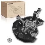 A-Premium Front Steering Knuckle & Wheel Bearing Hub Assembly Compatible with Toyota Highlander 2004-2007, Left Driver Side, Replace # 43502-28090, 47782-48020