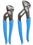 CHANNELLOCK GS-1X 2pc SPEEDGRIP Tongue & Groove Pliers Set | Made in USA | Forged High Carbon Steel