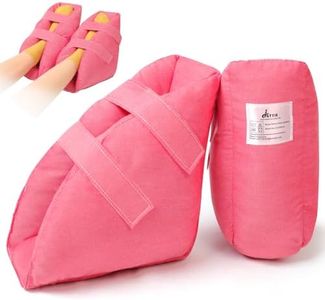 JGTYJE Heel Protectors for Pressure Sores - Adjustable Bed Sore Heel Boot, Pressure Ulcer Cushion Pillow for Elderly Bedridden & Surgery Recovery, Ankle & Foot Support Supplies