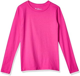 Hanes Big Girls' ComfortSoft Long Sleeve Tee, Amaranth, XL