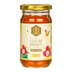 Shiva Organic Litchi Honey 250 gm | NMR Tested |100% Natural Healthy and Pure Honey | No Added Sugar Flavour Unadulterated Sourced ethically from Litchi flowers