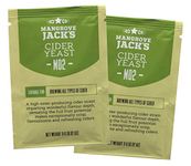 2X Mangrove Jack Yeast Cider M02 Craft Series Yeast 9g Treats 23L