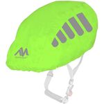 AYAMAYA Bike Helmet Cover with Reflective Strip, High Visibility Waterproof Cycling Helmet Rain Cover, Universal Size Windproof Dustproof Breathable Road Bicycle Helmet Water Snow Cover Ride Gear