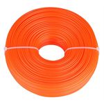 Zerodis 2.4mm String Trimmer Line Nylon Cord Wire Round String Trimmer Line in Spool Grass Trimmer Replacement Mowers Tools(100M)