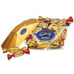 Galaxy Jewels Casket Box Premium Chocolates, Diwali Gift Pack, Pack of 20 Imported Chocolates, Crispy, Dark Cream, Milk & Caramel-Filled Chocolates, 177g