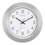 La Crosse Technology WT-3144S 14 inch Atomic Analog Wall Clock – Silver