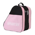 Baoblaze Ice & Inline Skates Bag, Large Storage Bag for Ice Skates, Roller Skates, Inline Skates for Both Kids and Adults, Pink