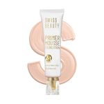 Swiss Beauty Primer Mousse Foundation Weightless Smooth & Velvet Touch, Matte Finish, Face Makeup, Natural Beige, 30ml