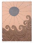 Sand Cloud Large Turkish Beach Towel - Sand Free - 100% Organic Turkish Cotton Yarn - Quick Dry Towel for Beach, Picnic Blanket or Throw - As Seen on Shark Tank - High Tide