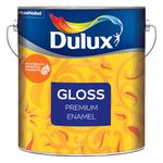 Dulux Gloss | Premium Enamel Paint for Decoration & Protection | Ideal For Painting Household items & furniture made of steel, wood, and aluminium, 4 Litres, Dark Brown