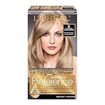 L’Oréal Paris Superior Preference Permanent Hair Color, 8 Medium Blonde, 100% Grey Coverage, Hair Dye, 1 EA