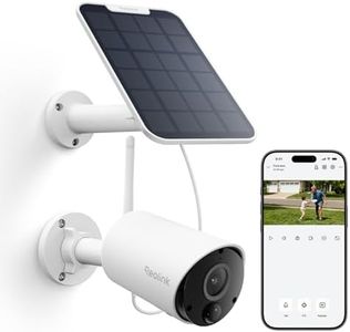 Reolink Argus Eco 5MP, Security Camera Outdoor Wireless, Solar/Rechargeable Battery Powered, Infrared Night Vision, Smart Human/Vehicle/Animal Detection, 2.4GHz WiFi, Local Storage for No Subscription