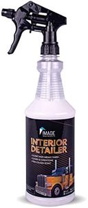 Image Wash Products Interior Detailer & Cleaning Protectant for Vinyl, Rubber, Plastics, Tires and Leather - Non Greasy High Gloss Finish - Piña Colada Scented