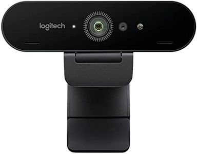 Logitech BRIO 4K Ultra HD Webcam for Streaming, Conference Calls and Recording for Windows and Mac