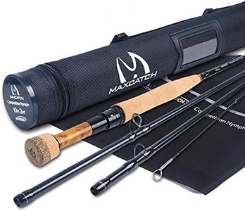 Maxcatch Competition InTouch Nymph Fly Rod for Euro nymphing Fly Fishing (10ft 2wt 4sec)