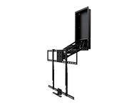 MantelMount MM750 above Fireplace Pull Down TV Mount with 4 Premium Gas Pistons