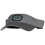 Salt Life Men's Sunlit Visor Hat, Charcoal, One Size