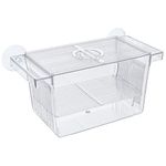 Uniclife Aquarium Fish Breeding Box Acrylic Hatchery Incubator Tank with Suction Cups Small Isolation Box for Baby Small Fish Shrimp and Betta