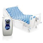 OTICA Largest Size Vinyl Medical Air Bed Anti Decubitus Anti Bedsore Hospital Air Bed Mattress Size 78 * 39 inch with Pump (Blue)