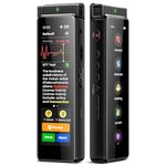 72GB Digital Voice Recorder with Playback, Innioasis R1 Full Touchscreen Voice Recorder with Bluetooth and Intelligent STT Transcription, Voice Activated Sound Audio Recorder Device with Mic (Black)