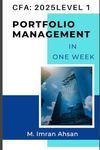 CFA level1: Portfolio Management: Complete Portfolio Management in one week: 6