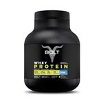 BOLT 100% Whey Protein Powder | With Superfood PHYCOCYANIN |5LB, 2.268 kg (69 Serving) | Saffron Pistachio