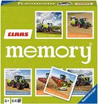Ravensburger Claas Memory® - 20882 - The Classic Game for All Agricultural Machinery Fans, Memory Game for 2-8 Players from 6 Years