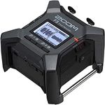 Zoom F3 - Compact high-end 2-track field recorder, 192 kHz 32-bit float recording, dual AD converter, 2 XLR inputs, professional podcasts, interviews, live recording, charcoal grey