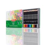 Derwent Academy Colouring Pencils, Set of 24 in Tin Box, Blendable Multicolour Artist’s Pencils, Ideal for Colouring, Drawing & Illustration, Premium Hobbyist Quality, 2301938