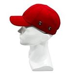 Lucent Path Red Baseball Bump Cap - Lightweight Safety Hard Hat Head Protection Cap - ABS Shell and EVA Foam Pads