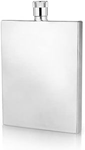 Harrison Stainless Steel Slim Flask by Viski