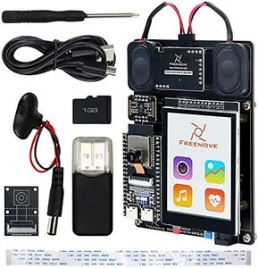 Freenove Development Kit pour ESP32-S3 (Compatible avec Arduino IDE), Onboard Camera Wireless Stereo Speakers Heart Rate Sensor Colorful Touch Screen, Tutorial Code