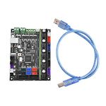 3D Printer Controller Board,MKS GEN L V1.0 Controller Board with USB Cable Relacement Compatible Ramps1.4,Support TMC2100 A4988 8825 Driver, LCD2004 LCD12864