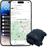 SmartFleet AT402 3 Year 4G Wired GPS Tracker No Monthly Fee Or Subscription, 36 Months Service Included, Car, Van, Motorhome, Motorbike, Tracking Device, Waterproof, Plug and Play Easy Install