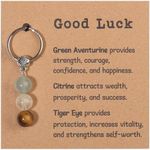 GINAZL Good Luck Keychain gift，Natu