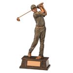 A1 PERSONALISED GIFTS Classical Male Golf Figure Trophies