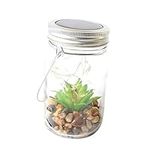 Toddmomy Solar Mason Jar Lights Suc