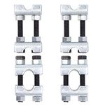 Coil Spring Compressor, Pack of 4 Mini Coil Spring Compressor 2 Way Adjustable Spring Spacer Carbon Steel Shocks Adjuster Tool, Adjust Coil Spring for Car