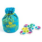 MÖBI STELLO Color Matching Game - Family Friendly Hexagon Match Game Age 5 to Adult - Games for Family Game Night - Fun and Easy Sequence Game for Kids - Colorful Game Tiles - 5+ Ways to Play