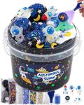 Okaybee Astronaut Galaxy Slime for Kids, Big Slime Bucket with Slime Clay, Glow in The Dark Slime Kit for Girls & Boys Ages 8-12, Slime Party Favors Birthday Easter Hallowmas Gift