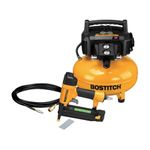 BOSTITCH 18 Guage Brad Nailer & Compressor Combo Kit, Oil Free, Easy Start (BTFP1KIT-CA)